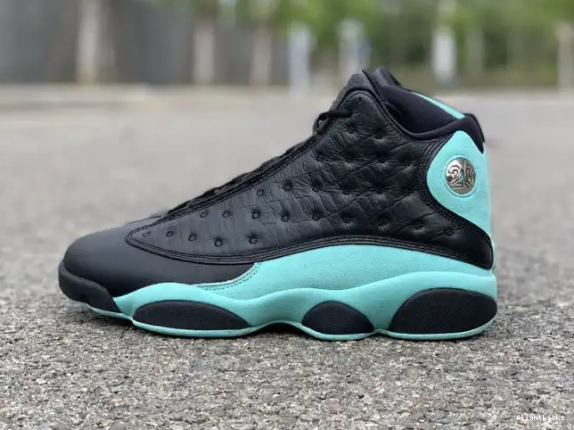 13 Black 414571-030 Jordan Retro Air Green Island 0613